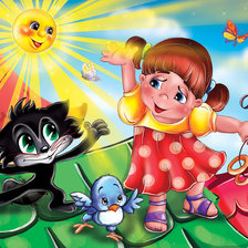 Схема вышивки «девочка»