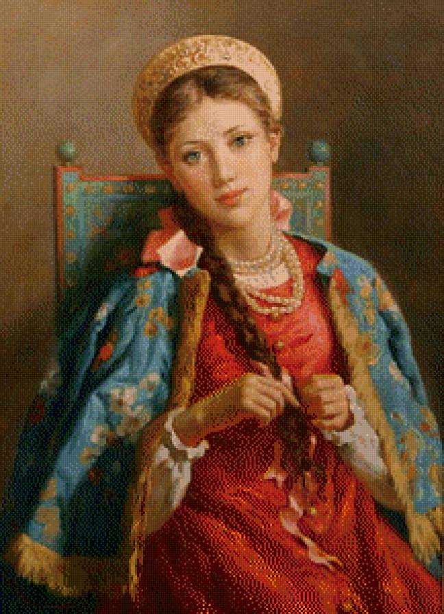 русская красавица - портрет, девушка, красота - предпросмотр