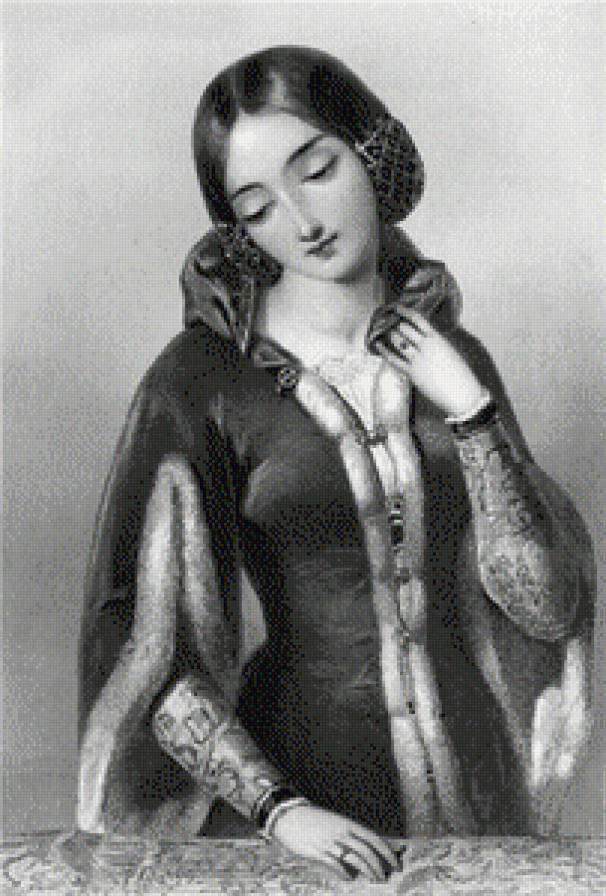 прекрасная леди - красота, девушка, портрет - предпросмотр