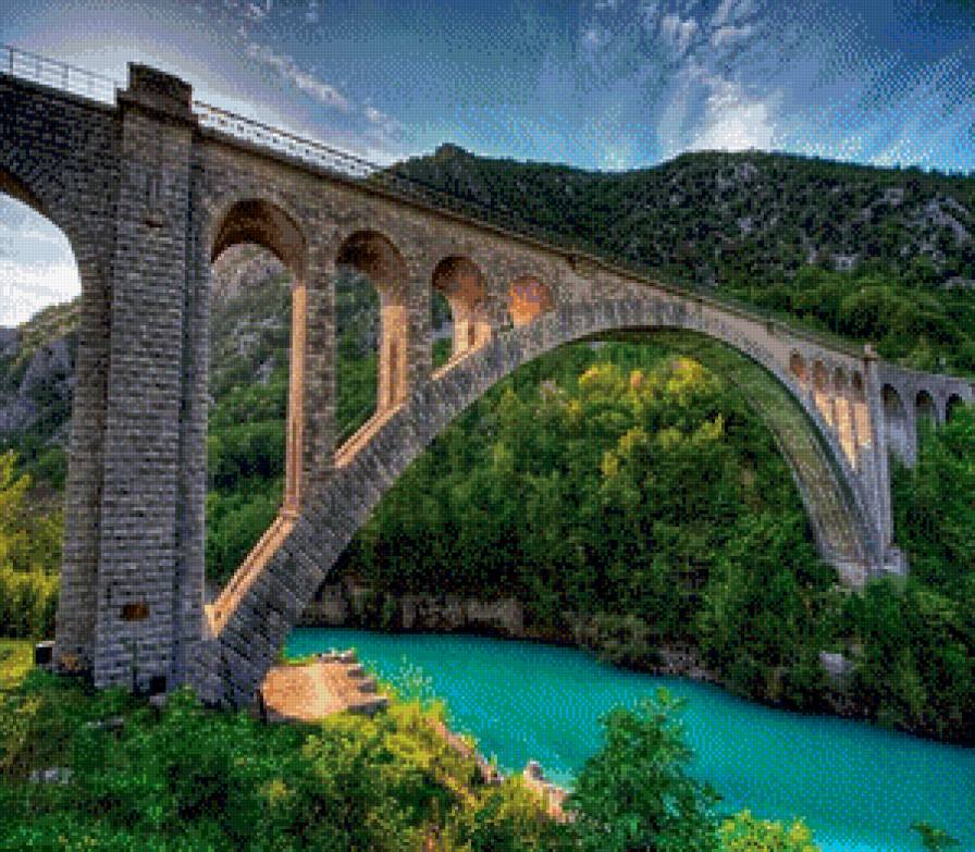 мост - природа - предпросмотр