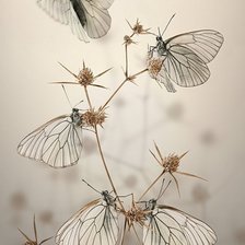 Схема вышивки «butterfly»