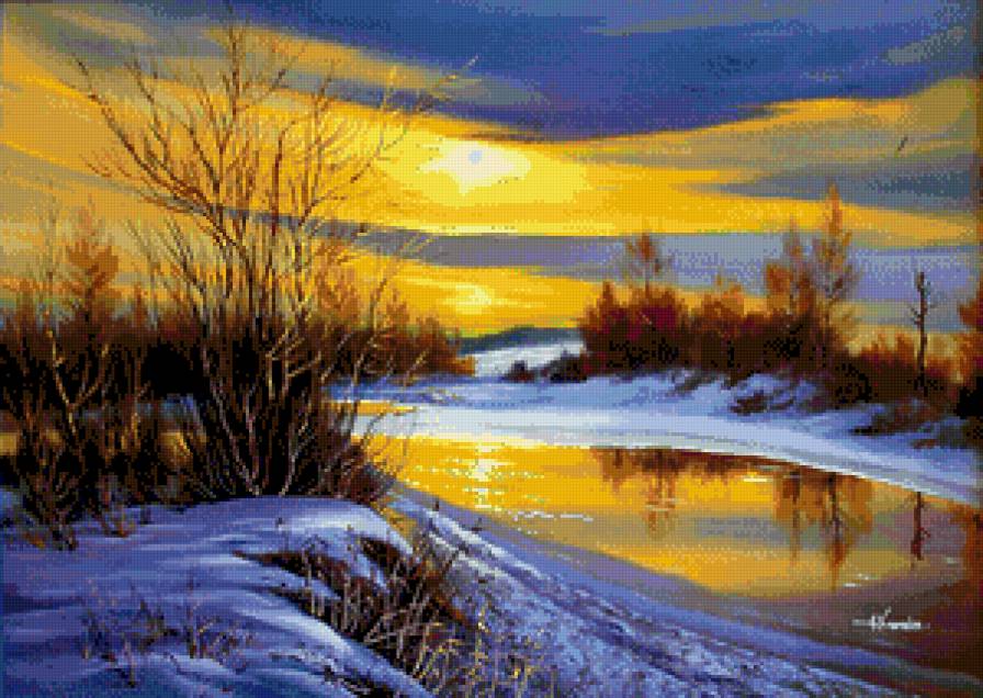 Красавица зима - красота природы - предпросмотр