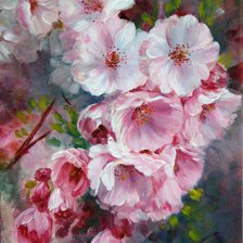 Схема вышивки «цветение»