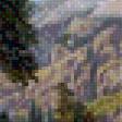 Предпросмотр схемы вышивки «горный пейзаж» (№796485)