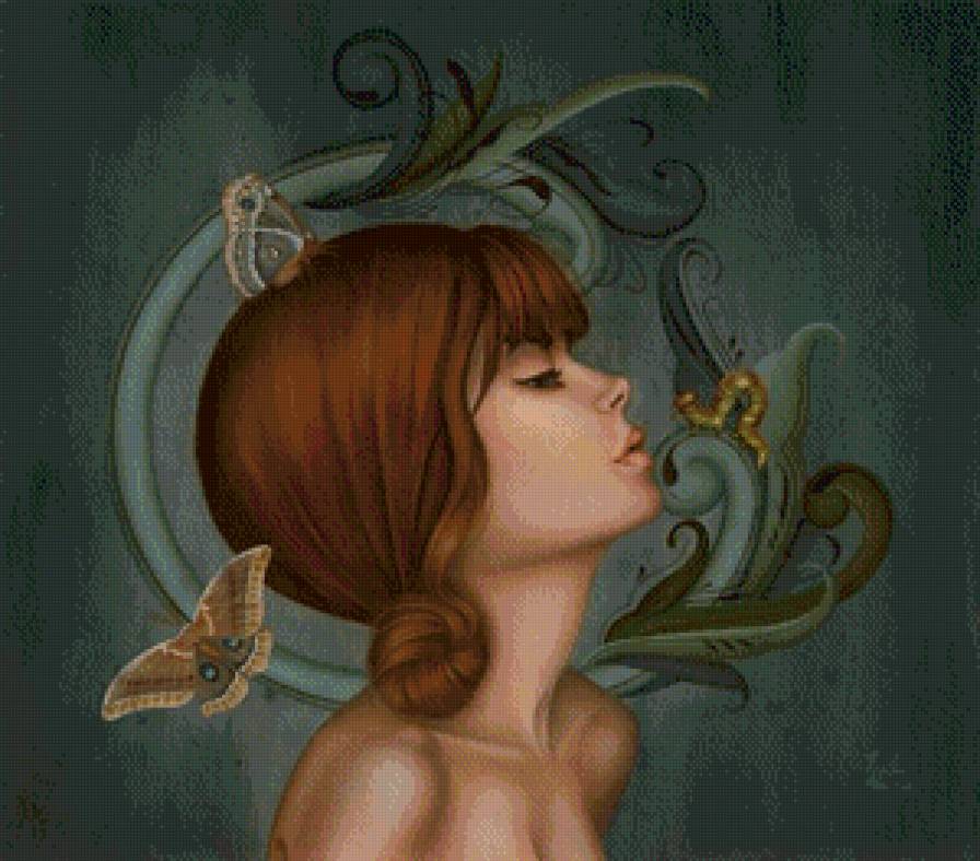 матушка природа - девушка - предпросмотр