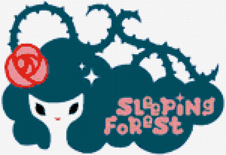 Воздушный трек - эмблема (Sleeping Forest) - air gear, аниме - предпросмотр