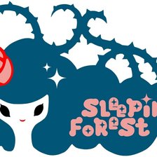 Схема вышивки «Воздушный трек - эмблема (Sleeping Forest)»