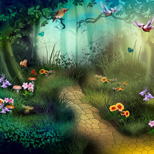 Схема вышивки «дорога из желтого кирпича»