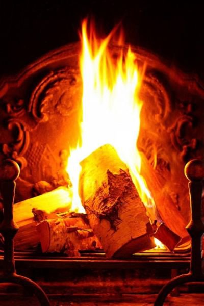 Огонь (Сборник № 4) - костер, дрова, коричневый, огонь - оригинал