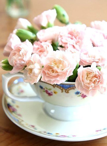 Букет в чашке 2 - оригинал