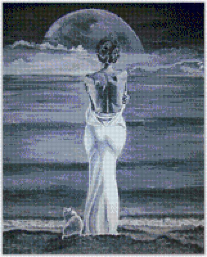 Девушка - девушка, море, женщина - предпросмотр