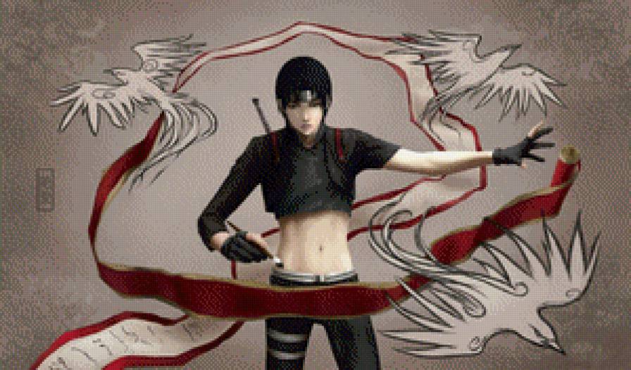 Сай - аниме, наруто - предпросмотр