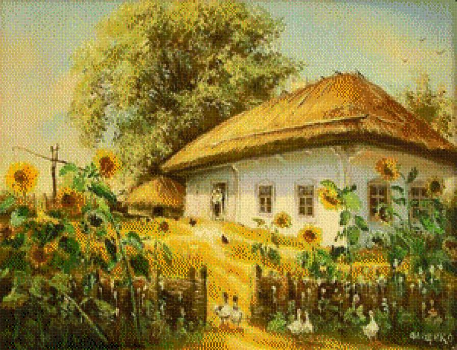 українська хатка - предпросмотр