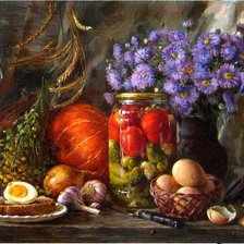 Схема вышивки «натюрморт»