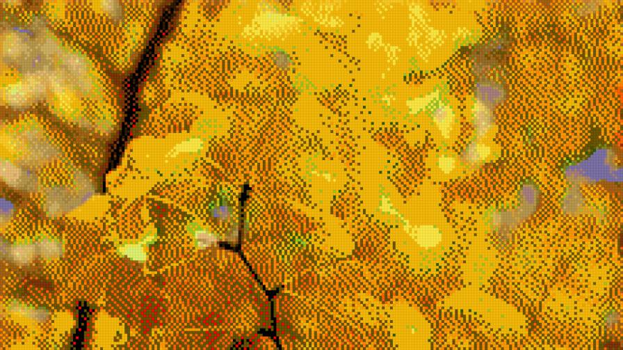 Желтая листва - предпросмотр