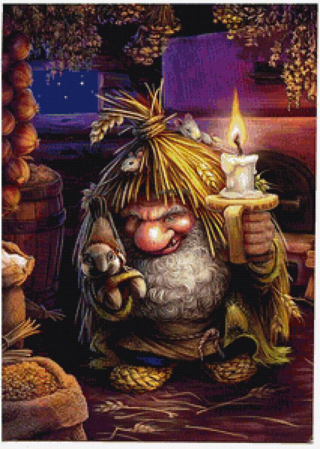 Овинник - дом, духи, домашние, оберег, нечистая сила - предпросмотр