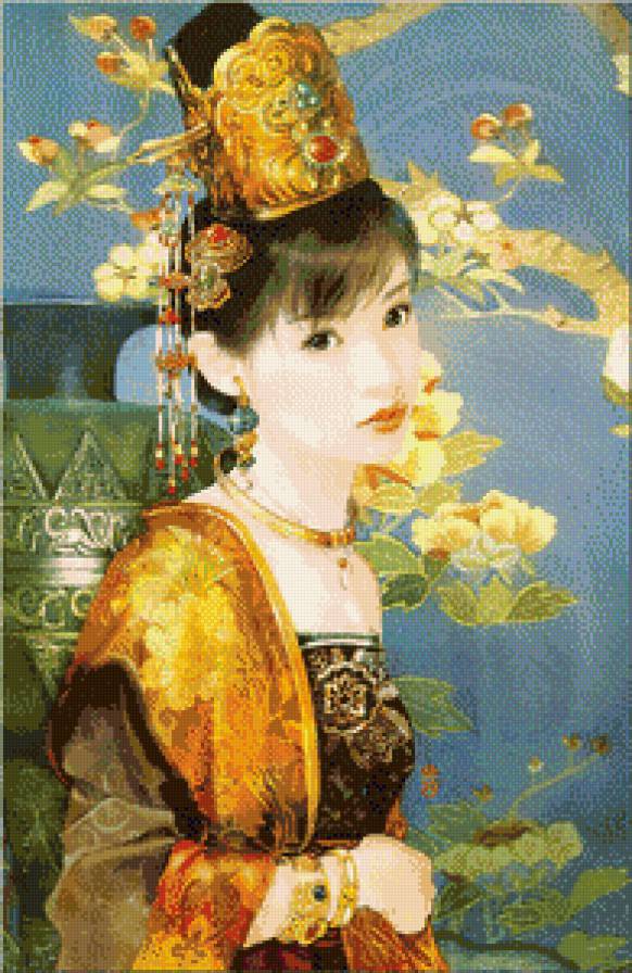 Китайская красавица 5 - девушки, люди, китай, восток - предпросмотр
