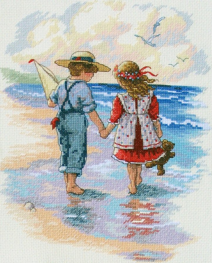 дети у моря1 - оригинал