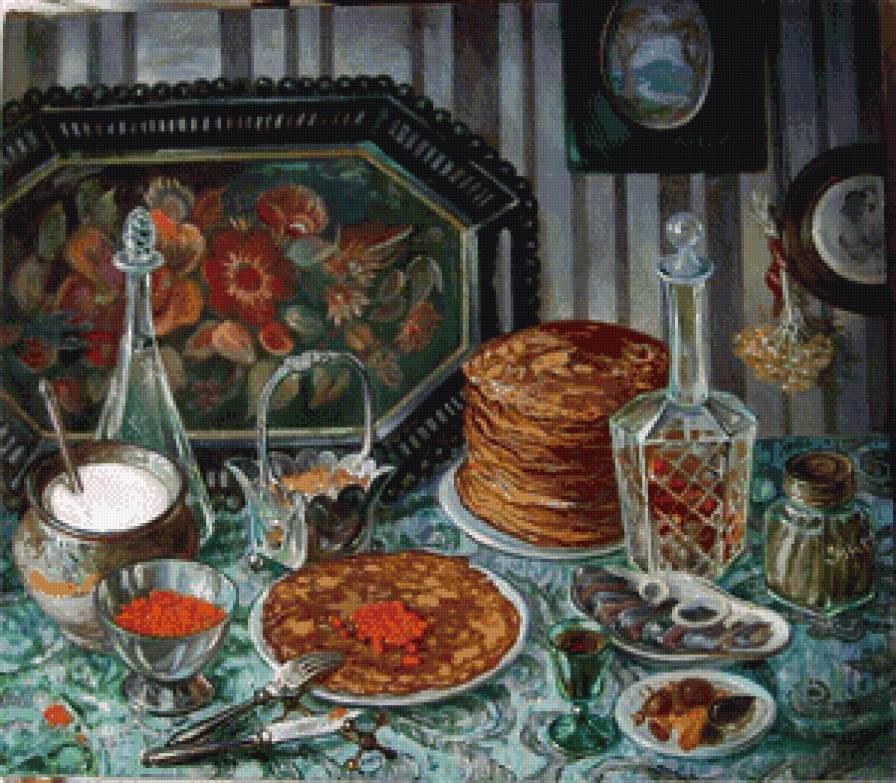 масленица - натюрморт - предпросмотр