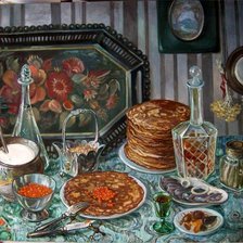 Схема вышивки «масленица»