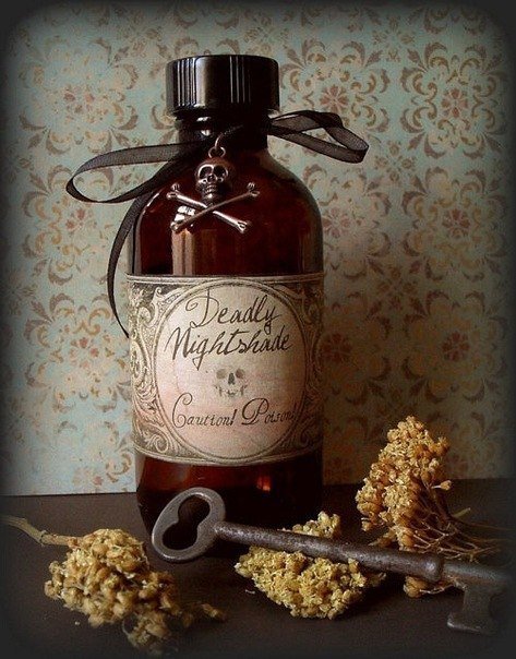 Бутыль и ключ - бутылочка, ключ, склянка, алхимия - оригинал