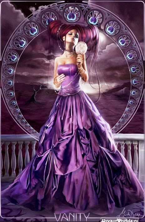 7 Смертных Грехов. Тщеславие - красота, тщеславие, девушка, грех, женщина - оригинал