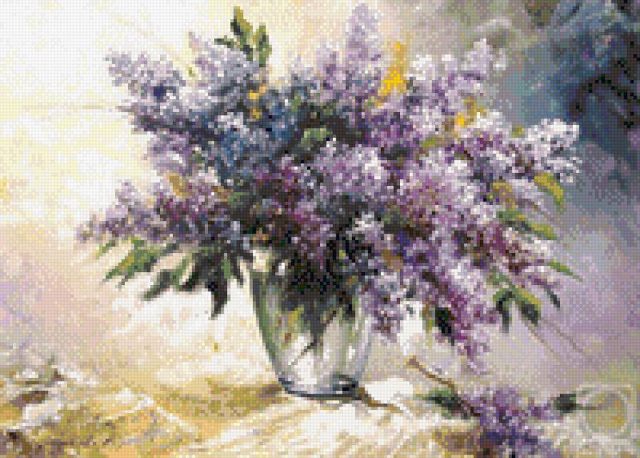 букет сирени - предпросмотр