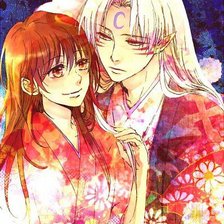 Схема вышивки «сешимару и рин»