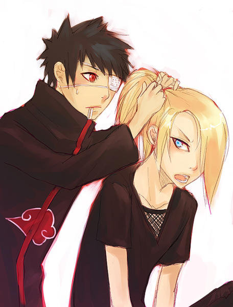 Tobi&Deidara - naruto - оригинал