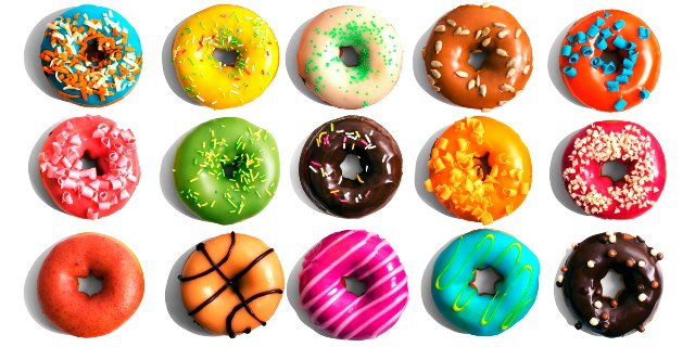 Пончики - вкусняшки - оригинал