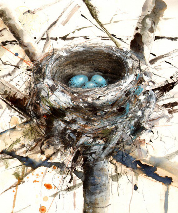 гнездо - оригинал