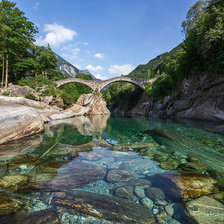 Схема вышивки «Мост»