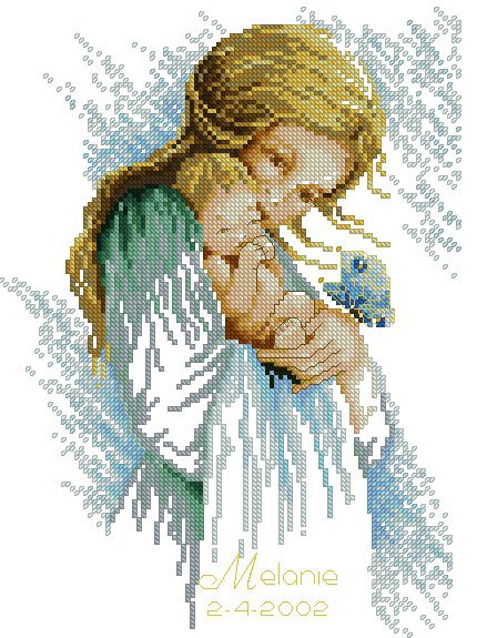 Мать и дитя - метрика, дети - оригинал