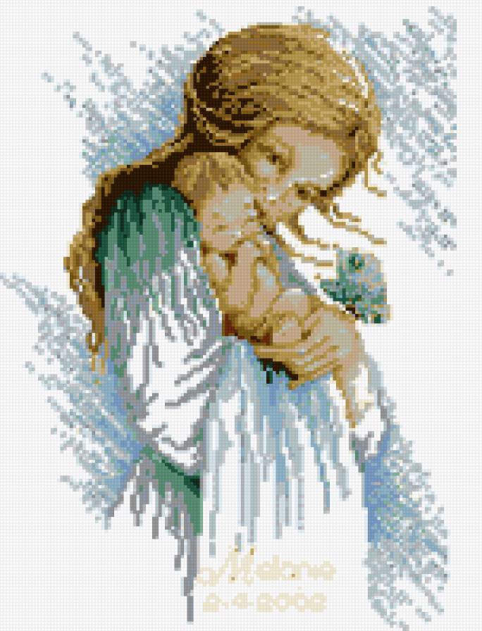 Мать и дитя - дети, метрика - предпросмотр