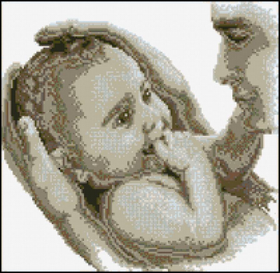 отец и ребенок - метрика, дети - предпросмотр