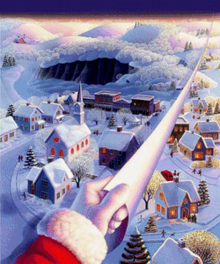 Holiday Coming Soon - рождество, художник robin moline, зима - предпросмотр