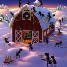 Christmas Decorator Ants