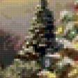 Предпросмотр схемы вышивки «новогодняя елка» (№800411)