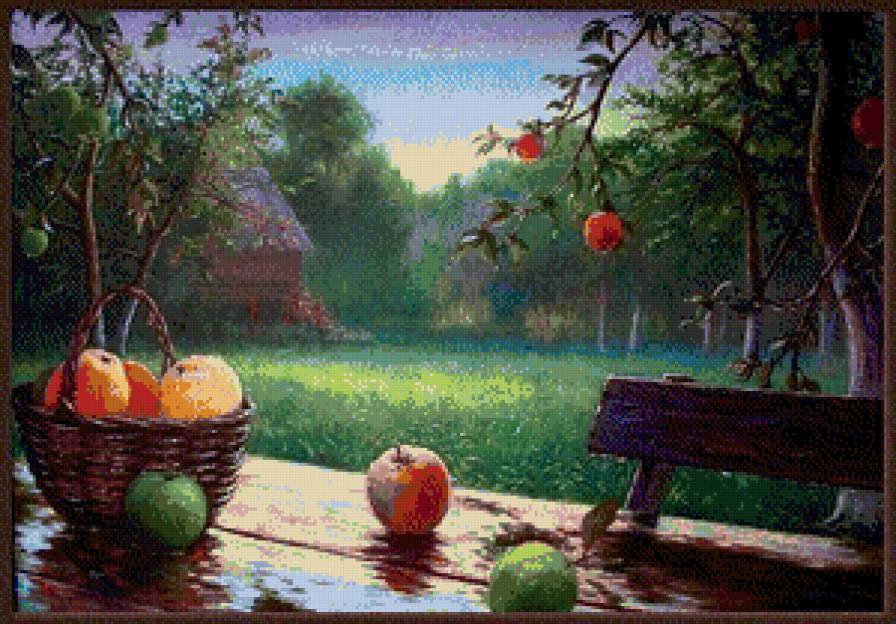 ОСЕННИЙ САД - уютно, ярко, тепло - предпросмотр