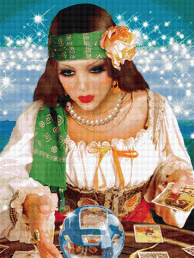 ворожея - девушка - предпросмотр