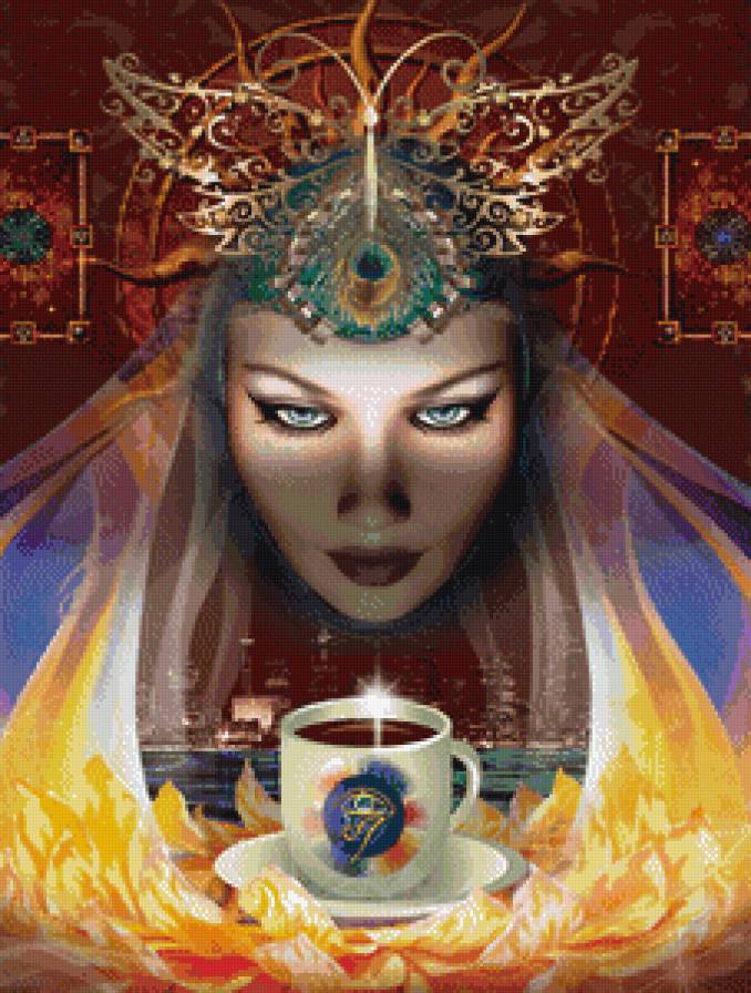 ворожея - девушка - предпросмотр