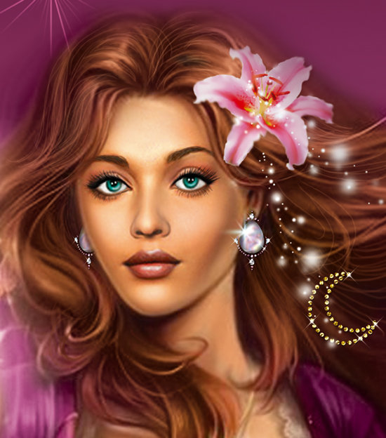 ворожея - девушка - оригинал