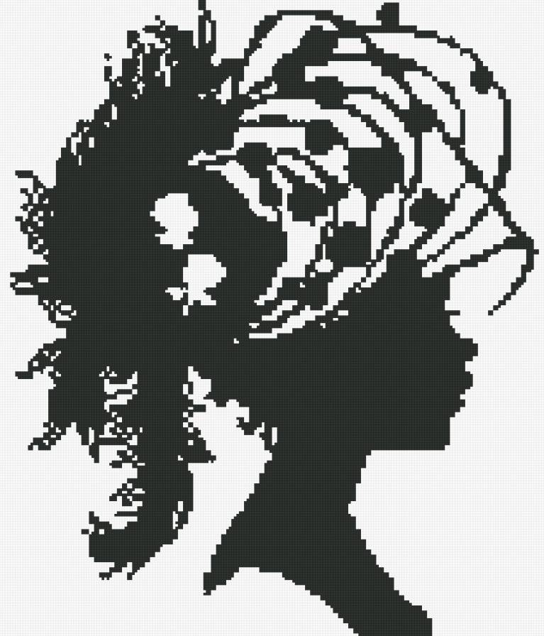 дама в шдяпе - предпросмотр