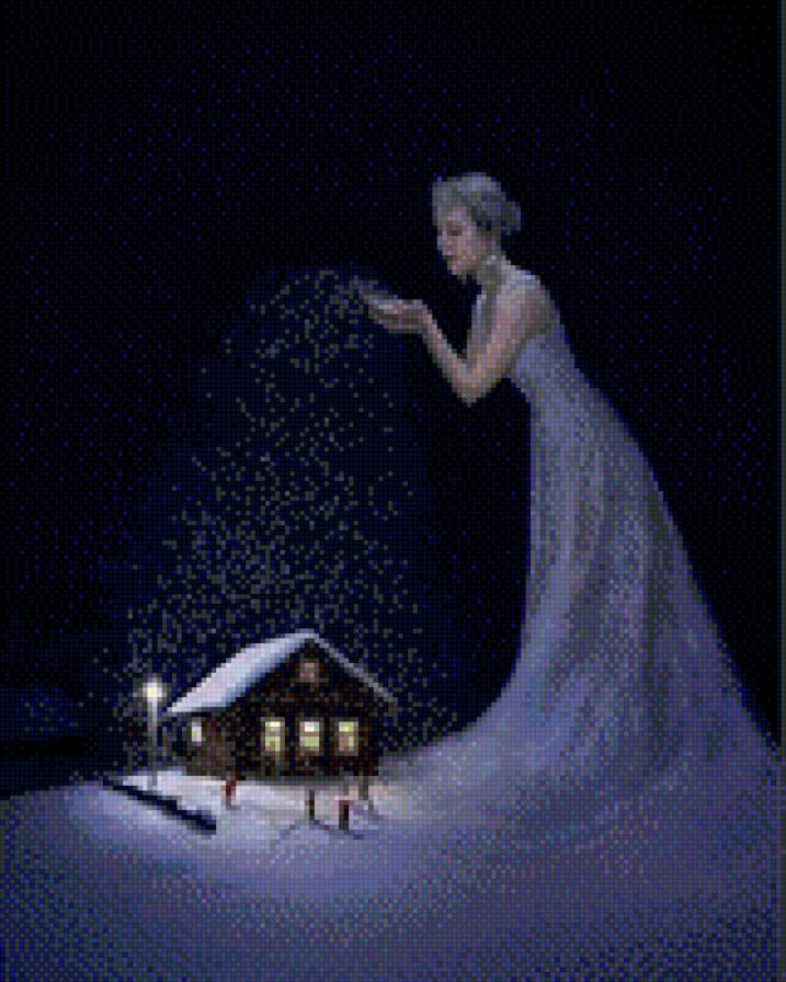 зима - зима, пора года, природа, сказка - предпросмотр