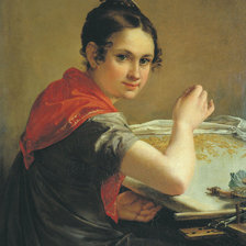 Схема вышивки «портрет»