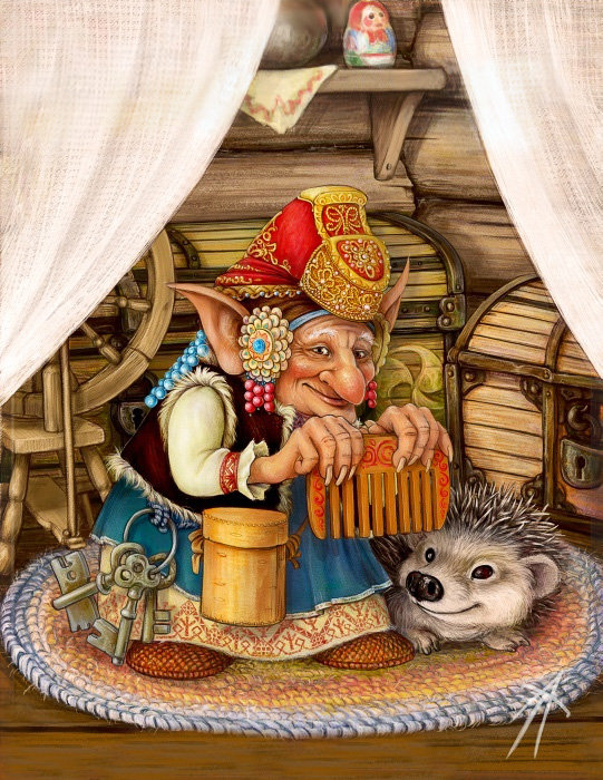 Воструха - духи, оберег, нечистая сила, дом - оригинал