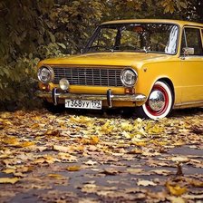 Схема вышивки «retro auto»