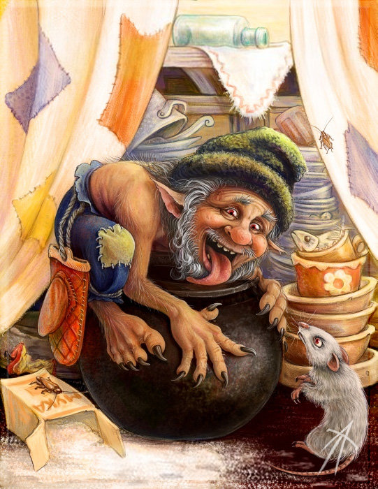 Жировик - русское, оберег, домашние духи - оригинал