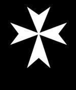 Госпитальеры - рыцари, крест, герб, госпитальеры - оригинал