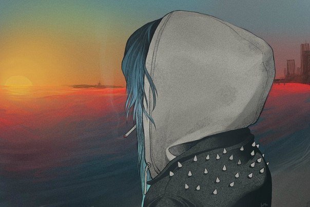 Закат - оригинал